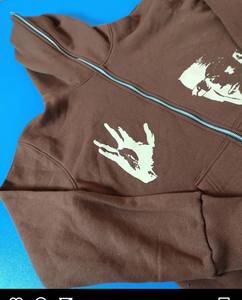 OEM <b>Oversized</b> <b>Fleece</b> <b>Hoodie</b> Heavyweight Cotton 350GSM Zipper 3D Puff Print Zip up <b>Hoodie</b> Custom Puff Printed Hoodies Hooded - Product Image 2