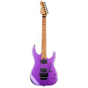 Guitare électrique de style personnalisé, corps en aulne massif, manche en érable flammé torréfié, bords arrondis, frettes jumbo en acier inoxydable - Product Image 4