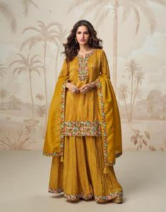 Aashirwad Création Exclusive Formelle Salwar Kameez Nagma Organza Soie - Product Image 2