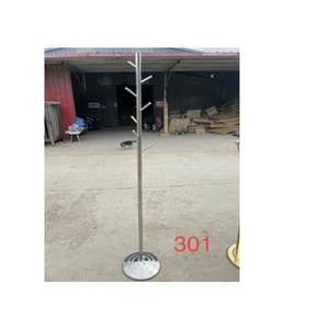 Perchero moderno de acero inoxidable 36903-301/302/508/509 - Product Image 1