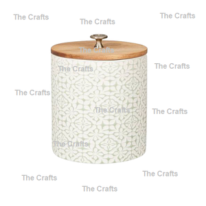 Kitchenware <b>Storage</b> <b>Container</b> With Lid Home Hotel And Restaurant Kitchenware <b>Storage</b> Box Square Shape Wooden Box - Product Image 4