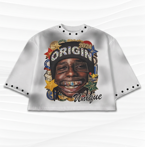 Camiseta 100% algodón para hombre, corte holgado, estampada, camiseta oversize para hombre, 240 GSM, algodón premium, negra, gráfico neón, corte cuadrado. - Product Image 4