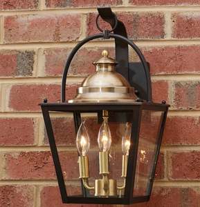 Grande lanterne murale extérieure design élégant utilisation en plein air mariage maison décoration hôtel Restaurant bureau haute qualité vente en gros - Product Image 1