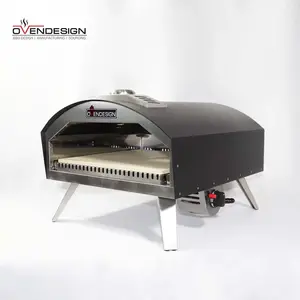 16 Inch Home Use Professional Gas Pizza Oven No Door No Chimney Easily Cleaned Stove Top Pizza Oven