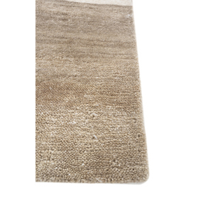 พรมขนสัตว์ถักมือสีเบจและสีน้ำตาลลายแบบนามธรรมสำหรับห้องนั่งเล่น ทางเข้าบ้าน และโถงทางเดิน-AIWT-3017 สำหรับวัยรุ่น - Product Image 4