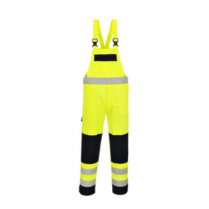 Hi VIS เอี๊ยมผ้าสะท้อนแสง, มองเห็นได้ชัดเจนมีหลายกระเป๋ากันน้ำปรับแต่งโลโก้ได้ - Product Image 5