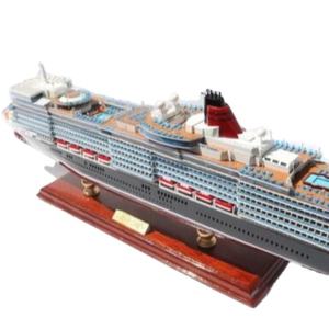 Gia Nhien Fabricant Conception personnalisée quantité minimale de commande bas MS Queen Elizabeth MODÈLE DE BATEAU EN BOIS-MODÈLE DE BATEAU EN BOIS DE HAUTE QUALITÉ Fait à la main - Product Image 1