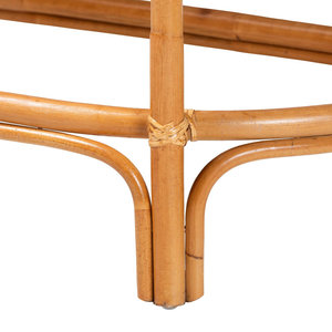 DreamCraft Vietnam 41,2 "antiguo moderno ratán madera maciza consola Mesa almacenamiento para entrada sala de estar Hotel dormitorio granja - Product Image 5