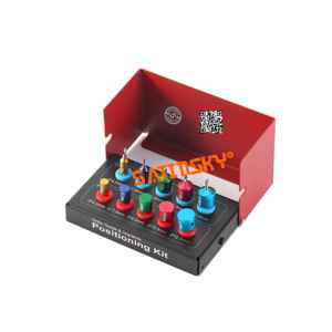 ชุดสิ่วผ่าตัดรากฟันเทียมชุดสิ่วโค้งตรง4ชิ้น/เซ็ตคู่มือคุณภาพเยอรมันได้รับการรับรอง CE - Product Image 2