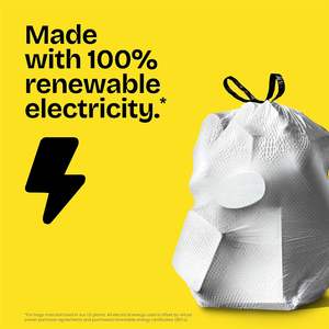 Sacs poubelle de cuisine Glad ForceFlex Tall, 13 gallons, parfum Gain Lavender, 80 unités (le conditionnement peut varier) - Product Image 2