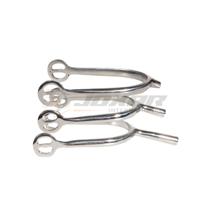 Éperons d'équitation de qualité supérieure avec des options de conception personnalisées comprenant des matériaux et des formes uniques pour une utilisation équestre professionnelle - Product Image 4