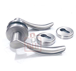 มือจับก้านกุหลาบพร้อมมือจับประตูรูกุญแจความเป็นส่วนตัวภายในมือจับประตูสำหรับห้องน้ำห้องนอนบ้านและสำนักงาน (125X55มม.) - Product Image 4