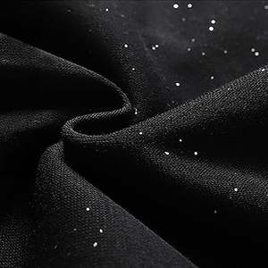 Best-seller Sweat à capuche en molleton écologique et surdimensionné avec logo personnalisé et épaule tombante pour femme avec strass Options personnalisables - Product Image 6