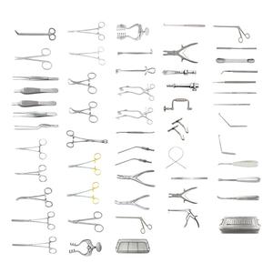 Juego de Instrumentos Quirúrgicos Chalzion de Acero Inoxidable, Instrumentos Manuales Reutilizables de Alta Calidad, Grado Alemán - Product Image 1