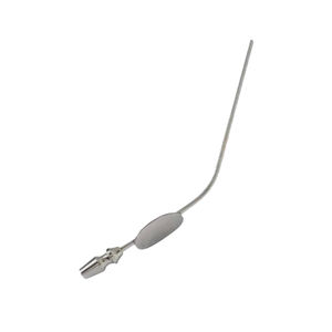 Tubo de Succión Manual Reutilizable Frazier, Instrumento Médico para Cirugía ORL, Acero Inoxidable, Uso Hospitalario - Product Image 3