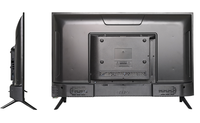 Televisor LED HDTV Inteligente de Alta Calidad de 32 Pulgadas con Android para el Hogar, Bajo Consumo, Señal Digital y Energía Solar