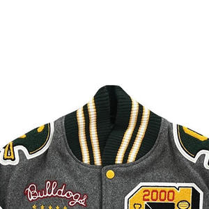 Versity vestes nComfortable Utilisation extérieure Hommes et femmes Varsity Jacket Top Vente Vêtements De Mode Véritable Varsity Vestes - Product Image 4