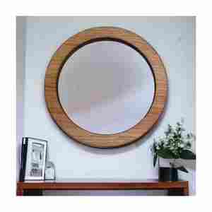 Espejo de tocador hecho a mano de nuevo diseño, marco redondo de madera hecho a medida con calidad de exportación - Product Image 6