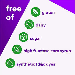 Fournisseur direct d'usine, complément alimentaire en gommes à base de fibres naturelles, 5 g de fibres solubles par portion, certifié GMP, santé digestive pour adultes - Product Image 3