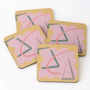 Hot Selling Products <b>Enamel</b> Printed Tea <b>Cup</b> Coasters Mats & Pads Online New Arrival Slate Coasters - Product Image 2