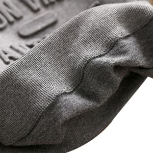 Vente en gros 100% coton de qualité supérieure sweat-shirt à col ras du cou pour hommes en relief personnalisé 3D motif français imprimé hiver taille XS à capuche - Product Image 6