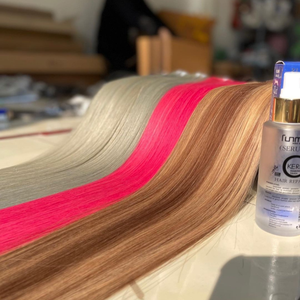 Paquetes humanos vietnamitas crudos 100% dibujados dobles rectos sedosos, extensiones de cabello humano crudo vietnamita dibujado doble estupendo - Product Image 2