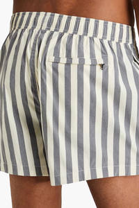 <b>White</b> and grey lining Athletic <b>Shorts</b> <b>for</b> <b>Men</b> Featuring a Comfortable Fit High Performance Fabric Elastic Waist and casual wear - Product Image 3