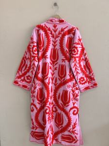 เสื้อคลุมกิโมโนสไตล์ซูซานี ฮิปปี้ โบฮีเมียน สำหรับผู้หญิง - Product Image 4