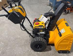 เครื่องกวาดหิมะแบบใช้แก๊สขนาด 24 นิ้ว แรงดันปานกลาง สำหรับรถแทรกเตอร์ 4 ระดับความเร็ว พร้อมเครื่องยนต์แก๊ส  ปรับแต่งได้  ทำจากสแตนเลส - Product Image 2