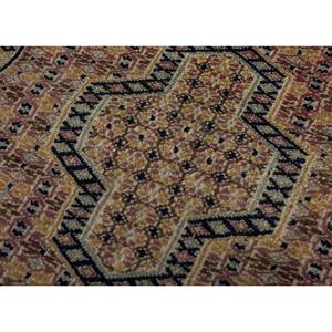 Alfombra Kiaan Azul Grande, 3D, Tejida a Mano, de Lana, para Sala de Estar, Diseño Abstracto Rectangular con Medallón, Modelo Skwl-104 - Product Image 3