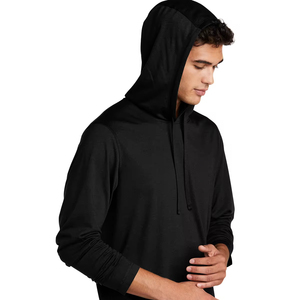 Camisas de protección solar para hombres UPF 50 + Sudadera con capucha de manga larga Sudaderas con capucha de rayón de algodón orgánico Jersey con capucha Camiseta de manga completa - Product Image 1