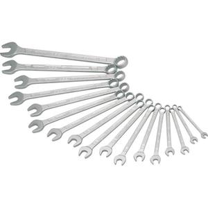 Jeu de clés mixtes longues et fines Hazet de 17 pièces, à 12 points extérieurs avec profil de traction - Product Image 1