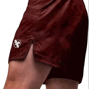 Impression numérique rétractable vêtements d'arts martiaux mixtes pour adultes coupe ajustée personnalisée MMA Muay Thai Shorts Kickboxing tronc d'arts martiaux - Product Image 1