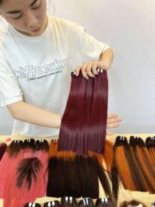 Top Qualité 2024 Bundles de Cheveux SDD Os Droite Cheveux Humains, 100% Cheveux Vierges Bruts Vietnam, Prix de Gros Usine - Product Image 4