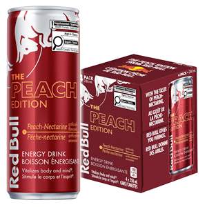 <b>Energy</b> <b>Drink</b> Red Bull Peach Summer Edition 250ml ×24 Cans | Authentic Imported <b>Drink</b> Wholesale Export For Global Buyers Cheap - Product Image 6