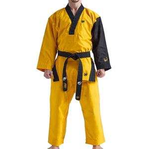 ชุดคาราเต้ ยูโด ปักลาย สำหรับผู้ชายและผู้หญิง ผ้าฝ้าย 100% ทนทาน ระบายอากาศได้ดี น้ำหนักเบา อุปกรณ์ฝึกศิลปะการต่อสู้ TRILACE - Product Image 4