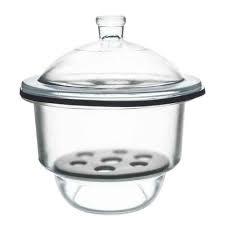 Desecador al vacío de vidrio de borosilicato de diseño Simple más vendido, suministro de laboratorio esencial, cristalería de prueba - Product Image 5