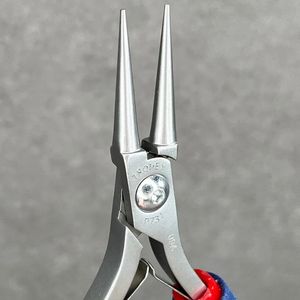 5 Inch Round Nose <b>Pliers</b> 531 Type Precision Jewelry Looping Tool Stainless Steel Choose Handle LUMINEX IMPEX - Product Image 4