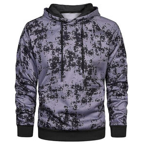 Sweats à capuche de style pull à manches longues avec poche élégant manches longues 100% coton sweats à capuche et sweat-shirts pour hommes - Product Image 1