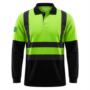 Premium Quality Custom Logo Safety And Security Shirt <b>Long</b> <b>Sleeve</b> For <b>Men</b> Simple And Professional Design For Daily Duty Use - Product Image 2