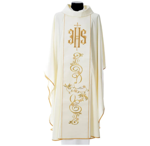 Étole chasuble en or 2025 sur mesure pour l'église catholique conception de broderie de haute qualité nouveau pour prêtre ou père - Product Image 6