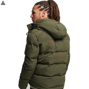 Surdimensionné Zip-up Canvas Mince Léger Sur Mesure Hommes Doudoune 2024 Haute Qualité Avant - Product Image 2