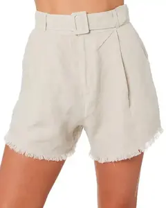 Short décontracté d'été pour femmes Nouveau design Jeans en jean taille moyenne Technique respirante et lavée - Product Image 1