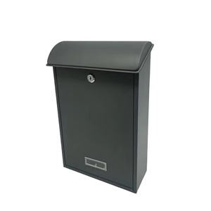 Buzón de Pared Antirrobo de Acero con Cerradura de Llave, Resistente a la Intemperie, con Recubrimiento en Polvo, Gran Capacidad para Cartas, Periódicos y Correo - Product Image 2