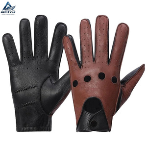 OEM Leather Safety <b>Gloves</b> for Workers Fast Shipping Worldwide Wholesale Split Cow Leather <b>Gloves</b> for Industrial Use OEM Accepted - Product Image 1