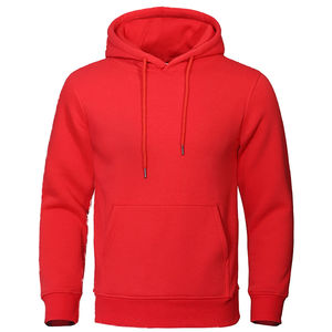 Sweat à capuche pour homme personnalisé OEM Heavyweight Boxy Fit 100% coton hiver anti-rétrécissement haute qualité polaire solide imprimé en 3D motif de vêtements - Product Image 4