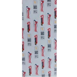 ฟิล์มพลาสติกยืดได้หลายชั้นพิมพ์โลโก้ตามสั่งพิมพ์ลายฟิล์ม PE โลจิสติกส์สีขาวสีดำกันความชื้น - Product Image 2