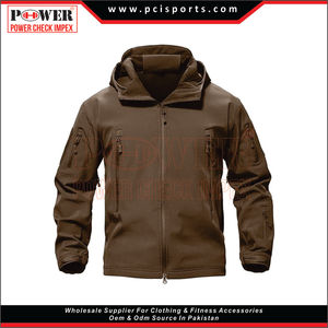 Chaquetas Softshell deportivas personalizadas para hombre, abrigos para acampar al aire libre, senderismo, chaqueta táctica térmica, ropa de trabajo, ropa para exteriores - Product Image 4
