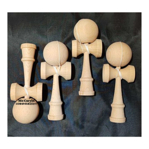 Kendama ถ้วยไม้ของเล่นเพื่อการศึกษาก่อนวัยเรียนและของเล่นกลางแจ้งสนุกสำหรับงานเลี้ยงเกมของขวัญสำหรับ0084935825297เด็ก - Product Image 1