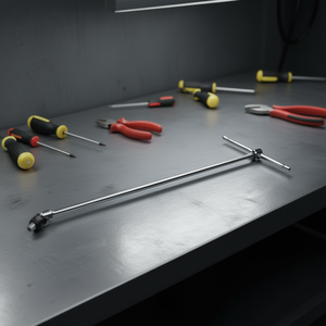 Chiavi a T Cromate con Attacco Esagonale Girevole per Uso Professionale - Product Image 3